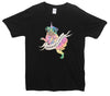 Fairy Unicorn Pug Printed T-Shirt - Mr Wings Emporium 