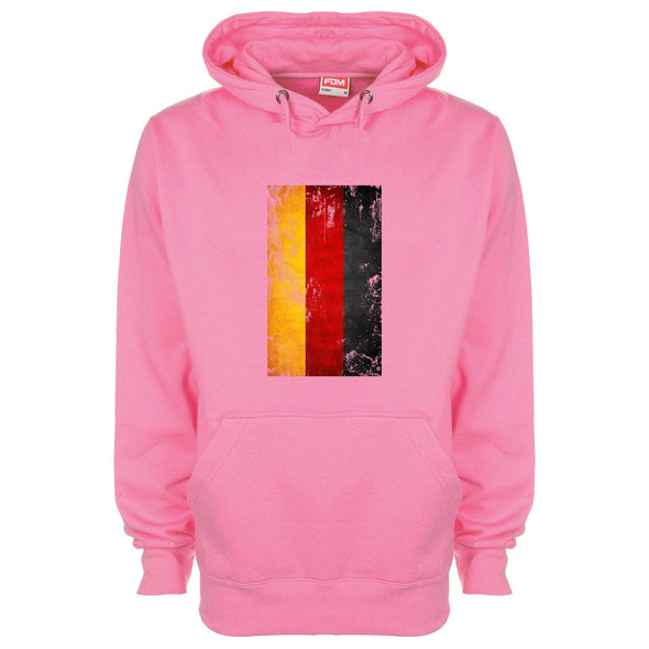 Germany Distressed Flag Printed Hoodie - Mr Wings Emporium 