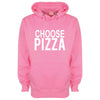 Choose Pizza Printed Hoodie - Mr Wings Emporium 