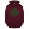 Happy St Patrick's Day Shamrock St Patrick's Printed Hoodie - Mr Wings Emporium 