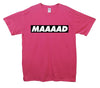 MAAAAD Banner Printed T-Shirt - Mr Wings Emporium 