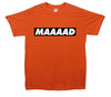 MAAAAD Banner Printed T-Shirt - Mr Wings Emporium 