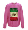 Mexico Distressed Flag Printed Sweatshirt - Mr Wings Emporium 