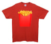 Perfect French Fries Printed T-Shirt - Mr Wings Emporium 