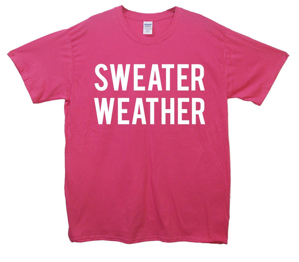 Sweater Weather Printed T-Shirt - Mr Wings Emporium 